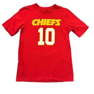 NFL Kansas City Cheifs T-Shirt Jersey Youth XL 18 / 20 Tyreek Hill  #10